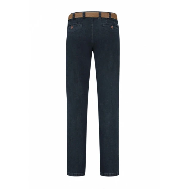 Com4 Sportieve Broek | Donker  Denim | www.pietkoopmans.nl