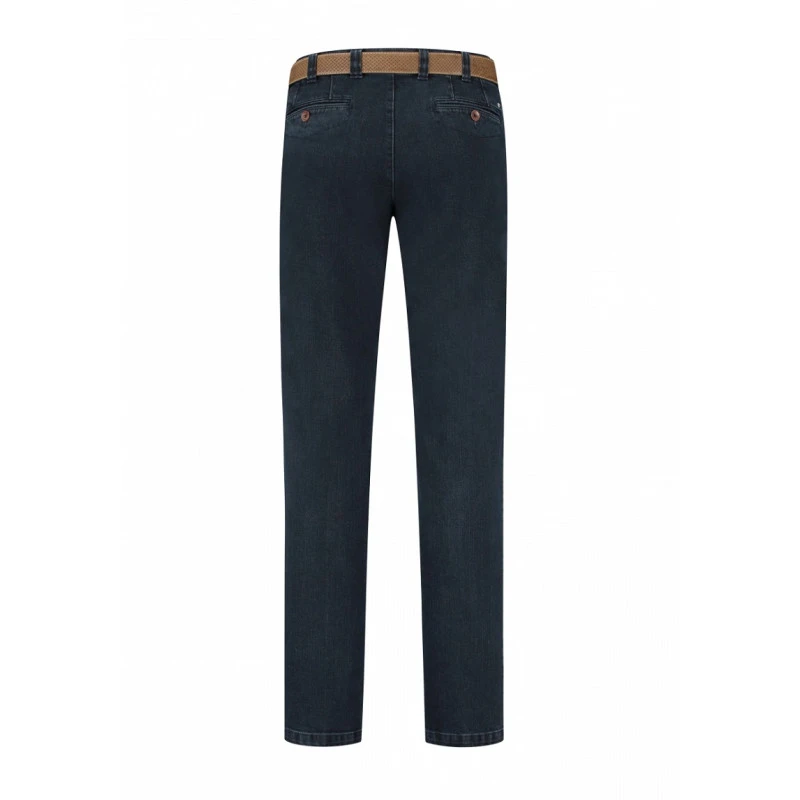 Com4 Sportieve Broek | Donker  Denim | www.pietkoopmans.nl