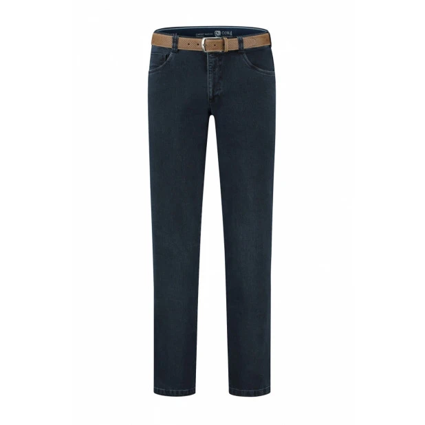 Com4 Sportieve Broek | Donker  Denim | www.pietkoopmans.nl