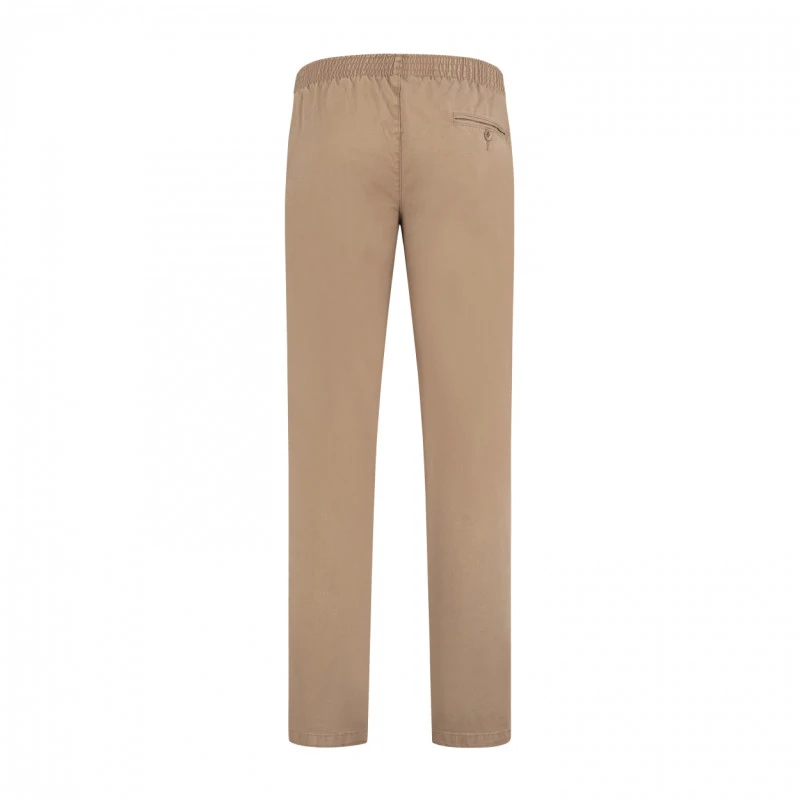 Com4 Elastische Taille Broek | Camel | www.pietkoopmans.nl