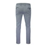Com4 Elastische Taille Broek | Blauw Gerstekorrel | www.pietkoopmans.nl