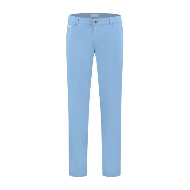 Com4 Swing Front Broek | Lichtblauw | www.pietkoopmans.nl