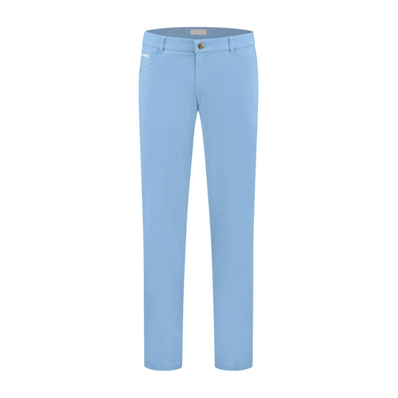 Com4 Swing Front Broek | Lichtblauw | www.pietkoopmans.nl