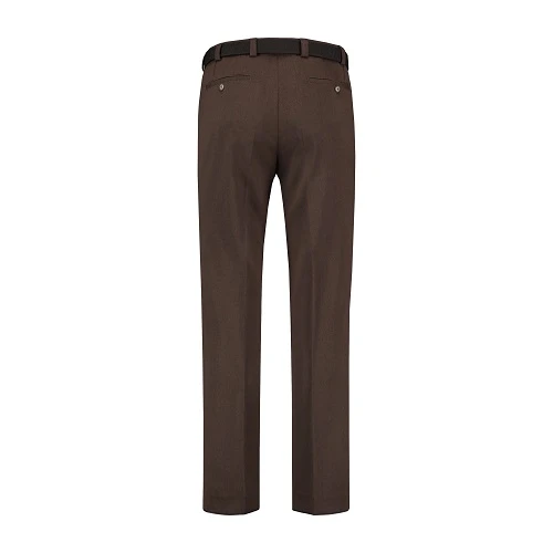 Com4 Pantalon Swing | Donkerbruin | www.pietkoopmans.nl