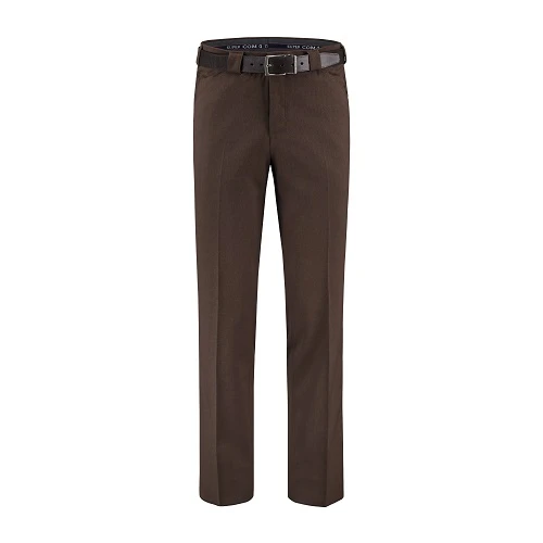 Com4 Pantalon Swing | Donkerbruin | www.pietkoopmans.nl
