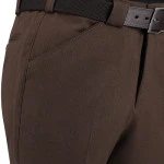 Com4 Pantalon Swing | Donkerbruin | www.pietkoopmans.nl