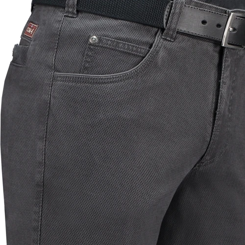Com4 Sportieve Broek | Grijs Print | www.pietkoopmans.nl