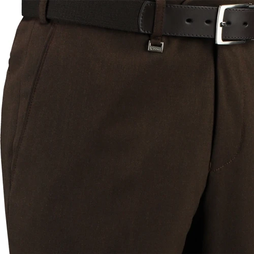 Com4 Pantalon | Bruin | www.pietkoopmans.nl
