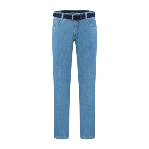 Com4 Sportieve Broek | Lichtblauwe Jeans | www.pietkoopmans.nl
