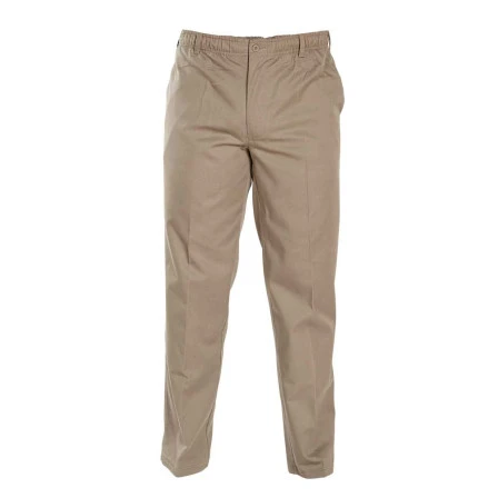 Elastische Taille Broek met trekkoord | Camel