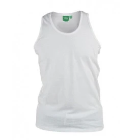 Mouwloos T-Shirt | Wit
