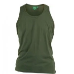 Mouwloos T-Shirt | Khaki  | www.pietkoopmans.nl