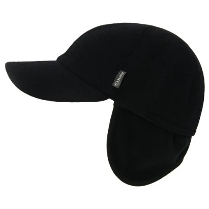 Derby Cap Oorkleppen | Zwart Teflon | www.pietkoopmans.nl