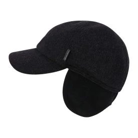 Derby Cap Oorkleppen | Antraciet Teflon  