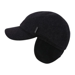 Derby Cap Oorkleppen | Antraciet Teflon  