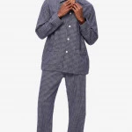 Derek Rose Flanel Pyjama | Luxe Ruit | www.pietkoopmans.nl