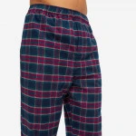 Derek Rose Flanel Pyjama | Rood Groen Geblokt | www.pietkoopmans.nl