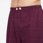 Derek Rose Flanel Pyjama | Bordeaux | www.pietkoopmans.nl