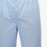 Derek Rose Classic Pyjama | Lichtblauw  Vintage | www.pietkoopmans.nl