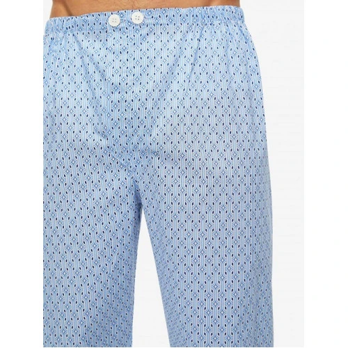 Derek Rose Classic Pyjama | Lichtblauw  Vintage | www.pietkoopmans.nl