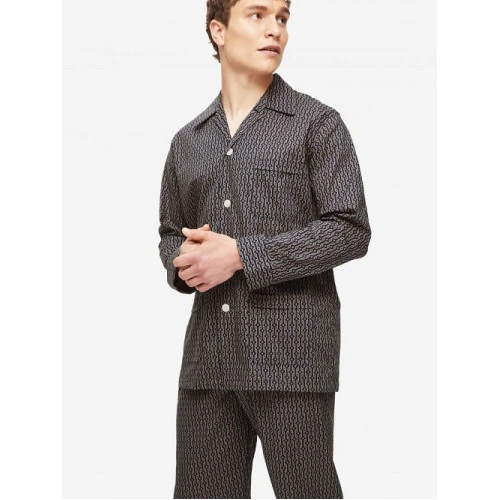 Derek Rose Classic Pyjama | Marine Vintage | www.pietkoopmans.nl