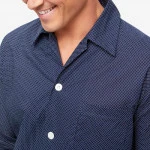 Derek Rose Classic Pyjama | Marine Stip | www.pietkoopmans.nl