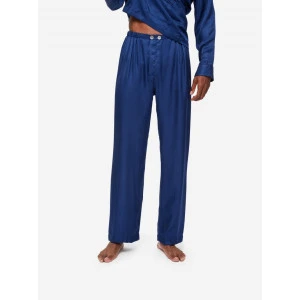 Derek Rose Zijde Pyjama | Marine Gestreept