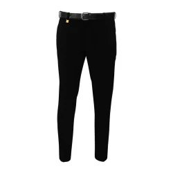 Duke Ribcord Corduroy Broek | Fijn Zwart