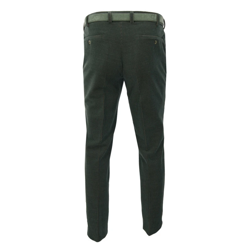 Duke Corduroy Broek | Groen | www.pietkoopmans.nl