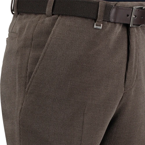 Duke Corduroy Broek | Taupe  | www.pietkoopmans.nl