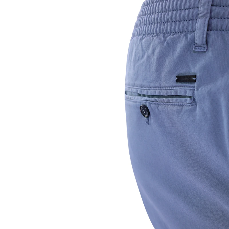 Elastische Taille Broek  | Meppel Licht Denim | www.pietkoopmans.nl