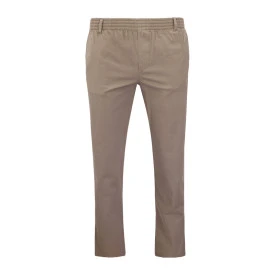 Elastische Taille Broek  | Meppel Taupe