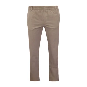 Elastische Taille Broek  | Meppel Taupe