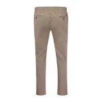 Elastische Taille Broek  | Meppel Taupe | www.pietkoopmans.nl