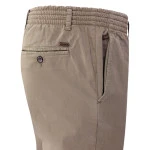 Elastische Taille Broek  | Meppel Taupe | www.pietkoopmans.nl