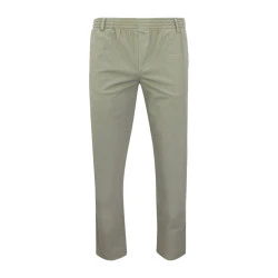 Elastische Taille Broek  | Meppel Olijf