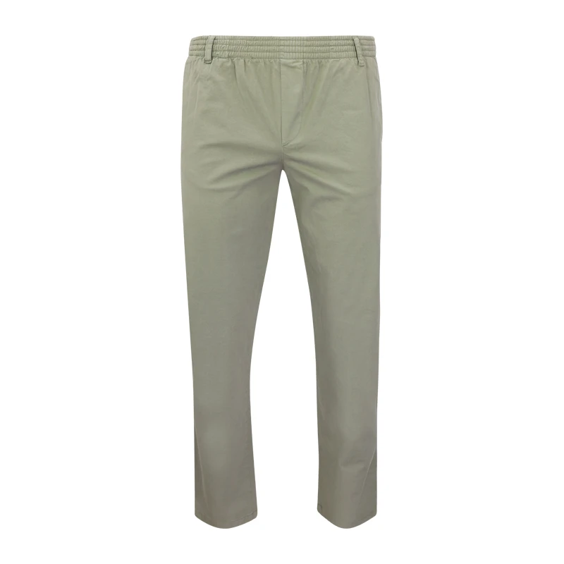 Elastische Taille Broek  | Meppel Olijf| www.pietkoopmans.nl