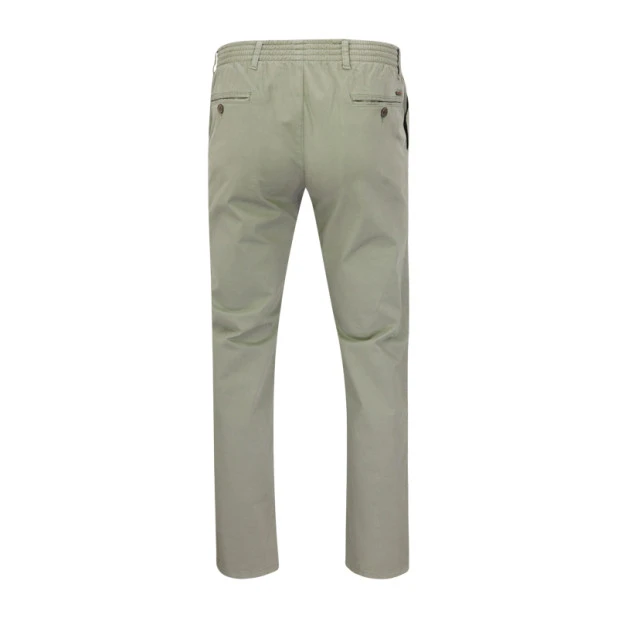 Elastische Taille Broek  | Meppel Olijf| www.pietkoopmans.nl