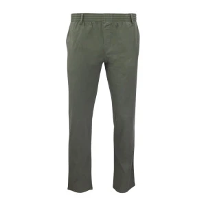 Elastische Taille Broek  | Meppel Khaki