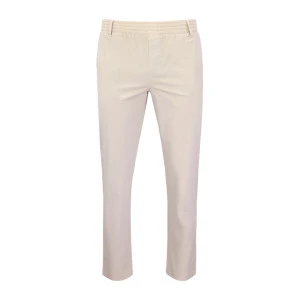 Elastische Taille Broek  | Meppel Beige
