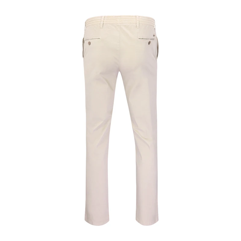 Elastische Taille Broek  | Meppel Beige| www.pietkoopmans.nl