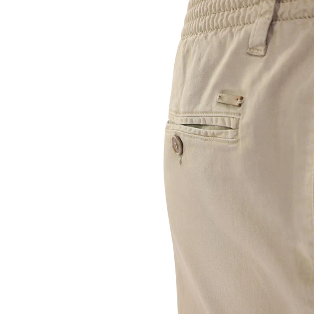 Elastische Taille Broek  | Meppel Zand | www.pietkoopmans.nl