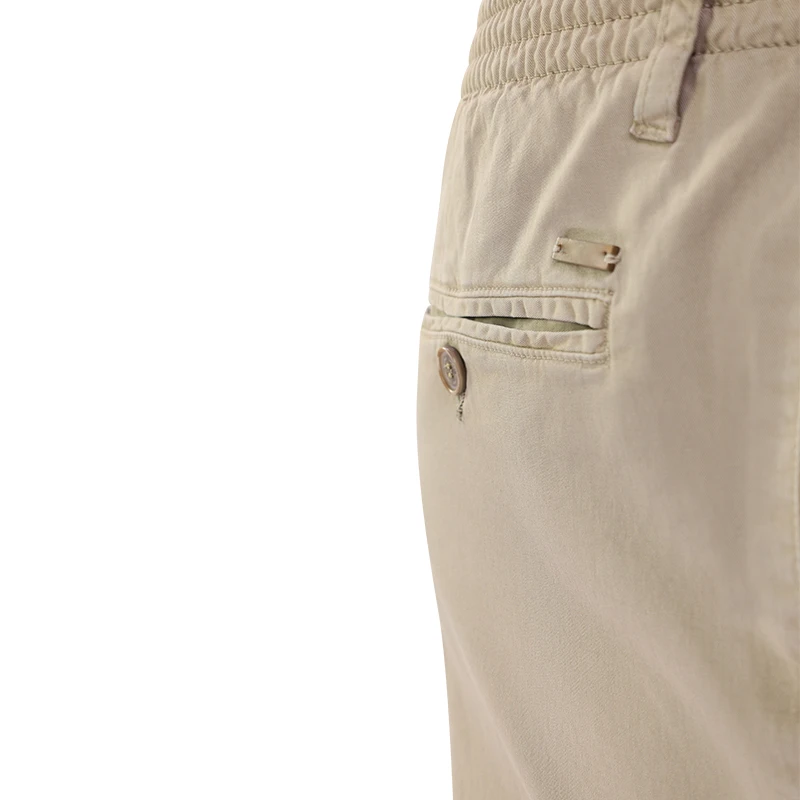 Elastische Taille Broek  | Meppel Zand | www.pietkoopmans.nl