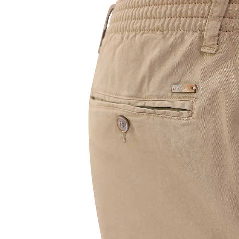 Elastische Taille Broek  | Meppel Camel | www.pietkoopmans.nl