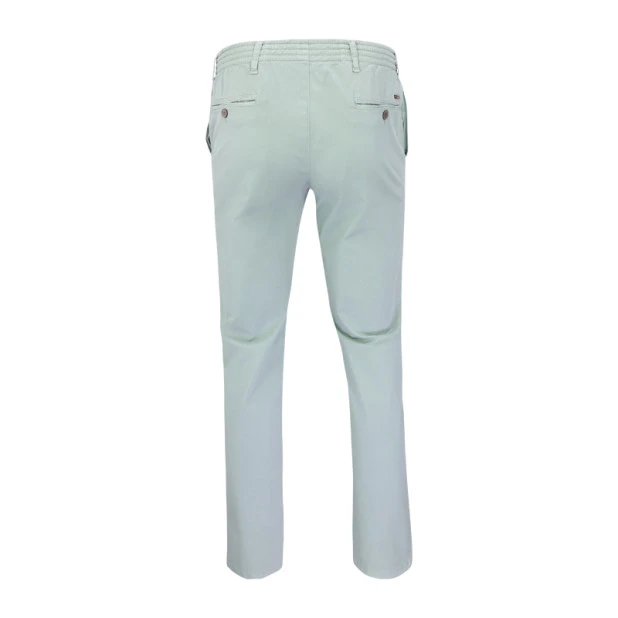 Elastische Taille Broek  | Meppel Lichtgroen | www.pietkoopmans.nl