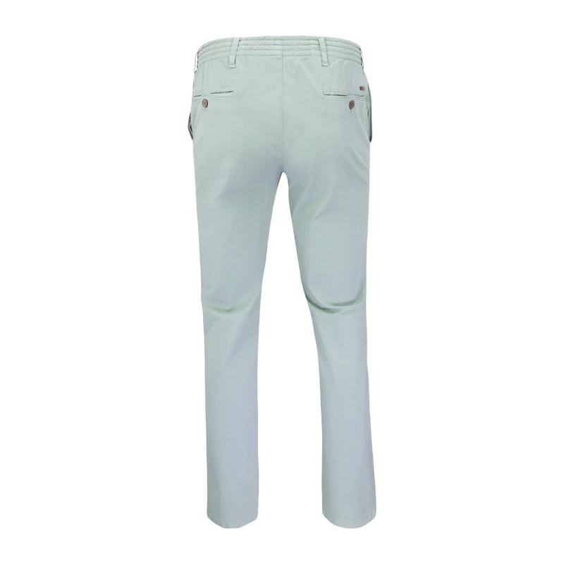 Elastische Taille Broek  | Meppel Lichtgroen | www.pietkoopmans.nl