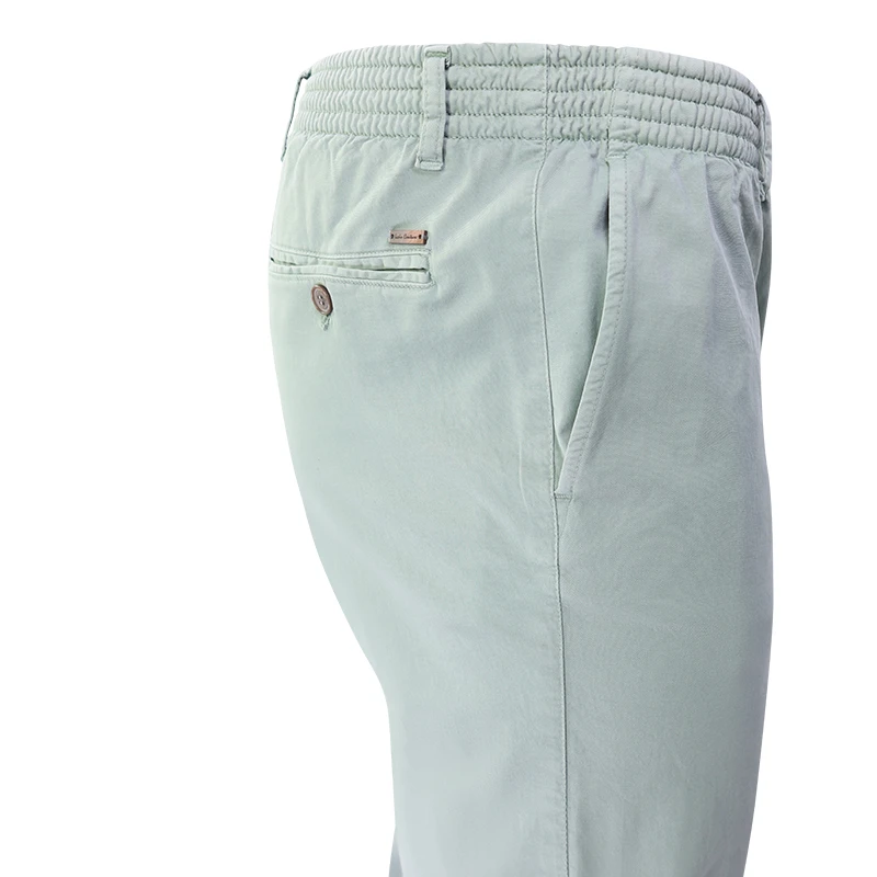Elastische Taille Broek  | Meppel Lichtgroen | www.pietkoopmans.nl