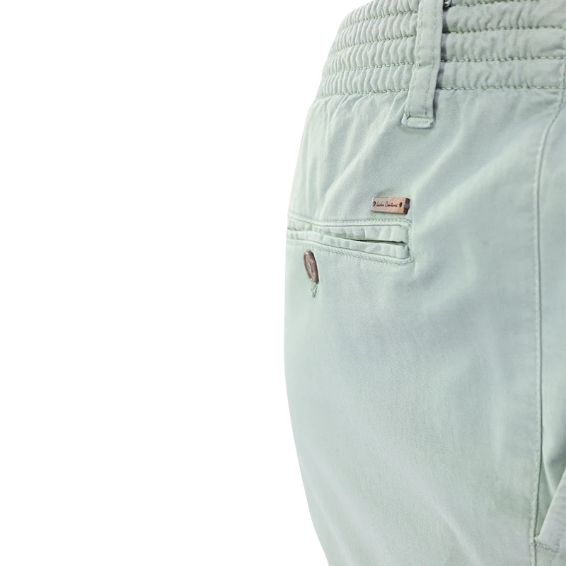 Elastische Taille Broek  | Meppel Lichtgroen | www.pietkoopmans.nl