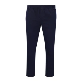 Elastische Taille Broek  | Meppel Navy