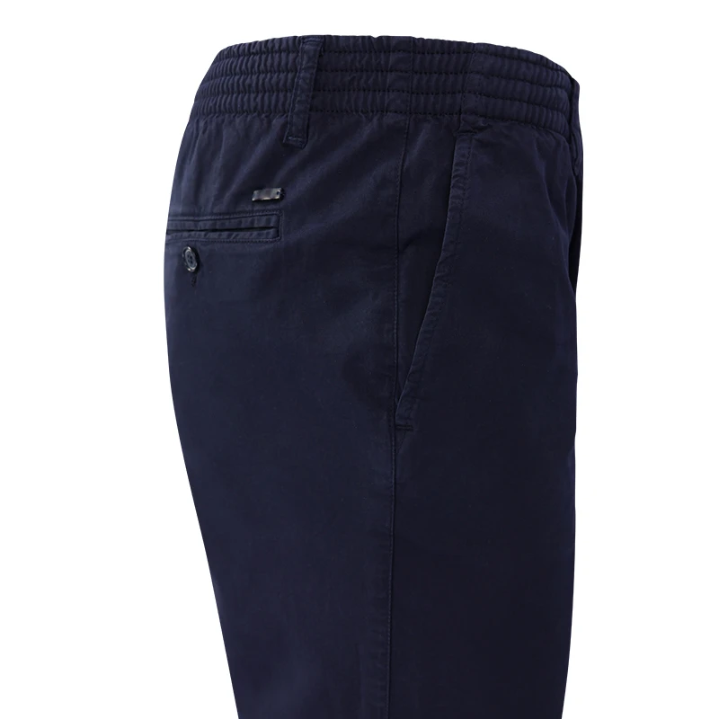 Elastische Taille Broek  | Meppel Navy | www.pietkoopmans.nl